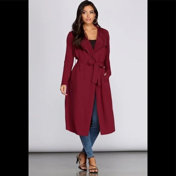 Windsor trench duster jacket size medium - Picture 1 of 5